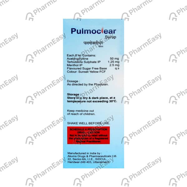 Pulmoclear Syrup 60ml