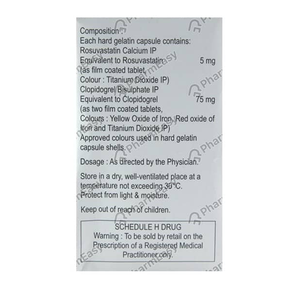 Rosufit Cv 5Mg Strip Of 10 Capsules