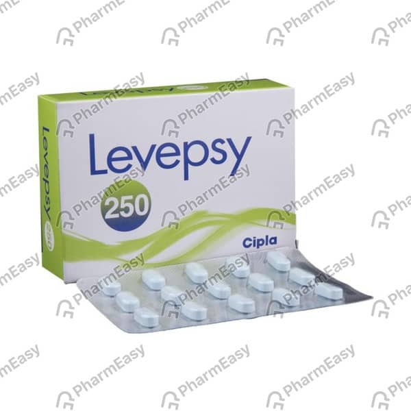 Levepsy 250mg Strip Of 10 Tablets