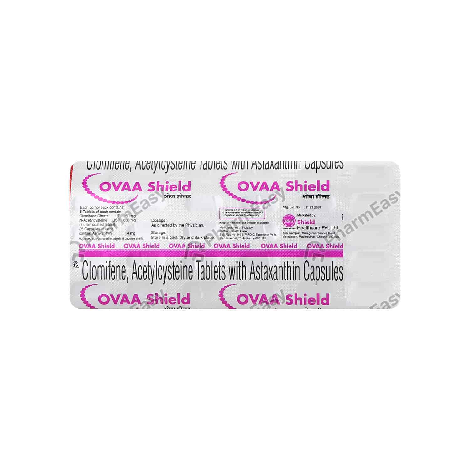 Buy Ovaa Shield Capsule 30'S Online at Flat 18 OFF* PharmEasy