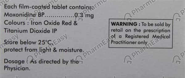 Moxilong 0.3Mg Strip Of 10 Tablets