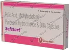 SEFSTART STRIP OF 10 CAPSULES
