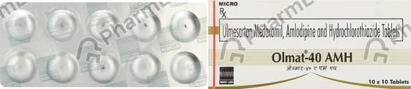Olmat Amh 40mg Strip Of 10 Tablets