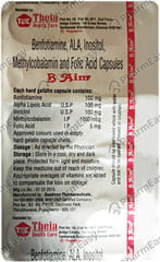 B AIM STRIP OF 10 CAPSULES