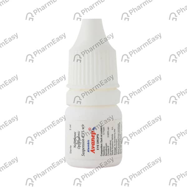 Avanep Bottle Of 5Ml Eye Drops