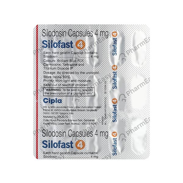 Silofast 4Mg Strip Of 10 Capsules