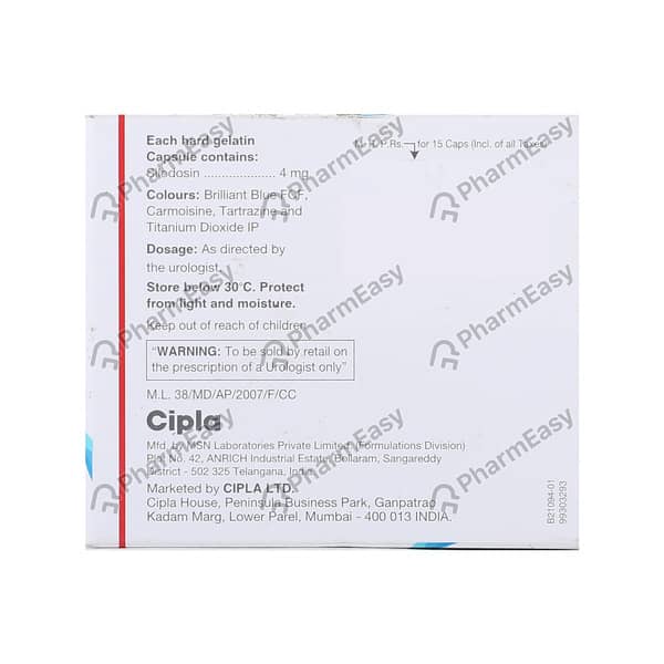 Silofast 4Mg Strip Of 10 Capsules