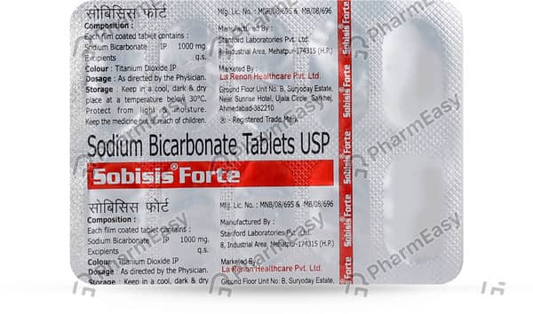 Sobisis Forte 1000mg Strip Of 10 Tablets