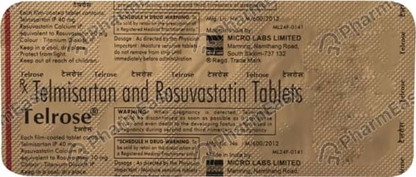 Telrose Strip Of 10 Tablets