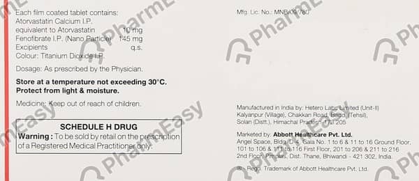 Tggoal 145Mg Strip Of 10 Tablets