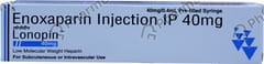 LONOPIN 40MG PRE FILLED SYRINGE OF 0.4ML INJECTION