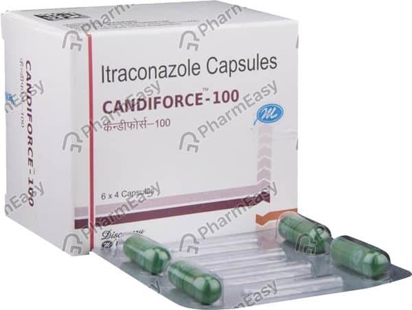 Candiforce 100mg Strip Of 4 Capsules
