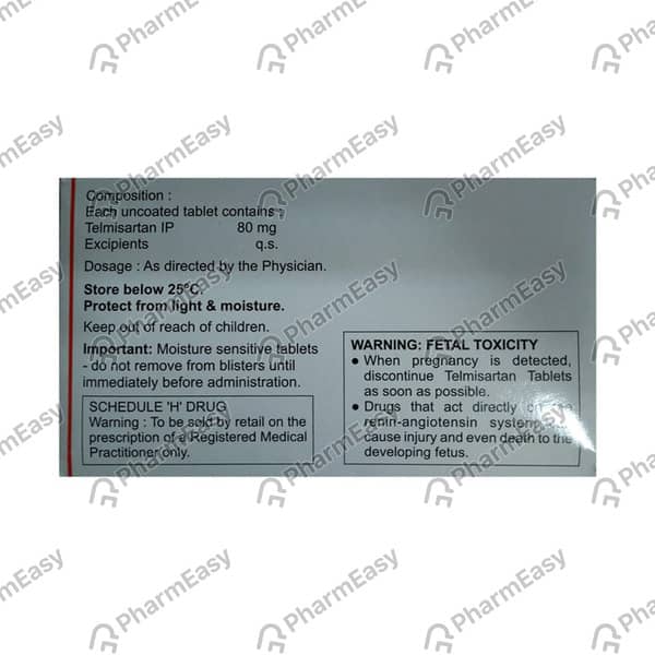 Temsan 80mg Strip Of 10 Tablets