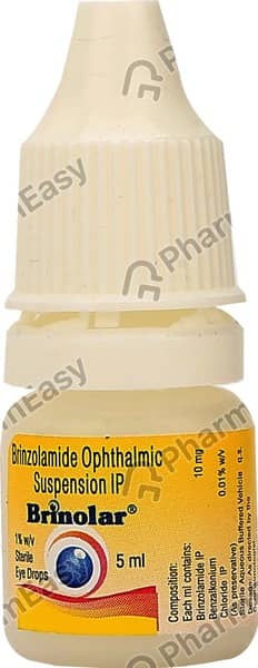 Brinolar Bottle Of 5ml Eye Drops