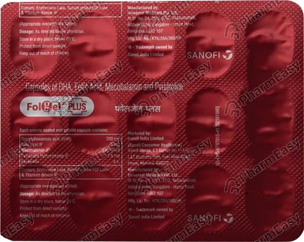 Folgel Plus Strip Of 15 Capsule
