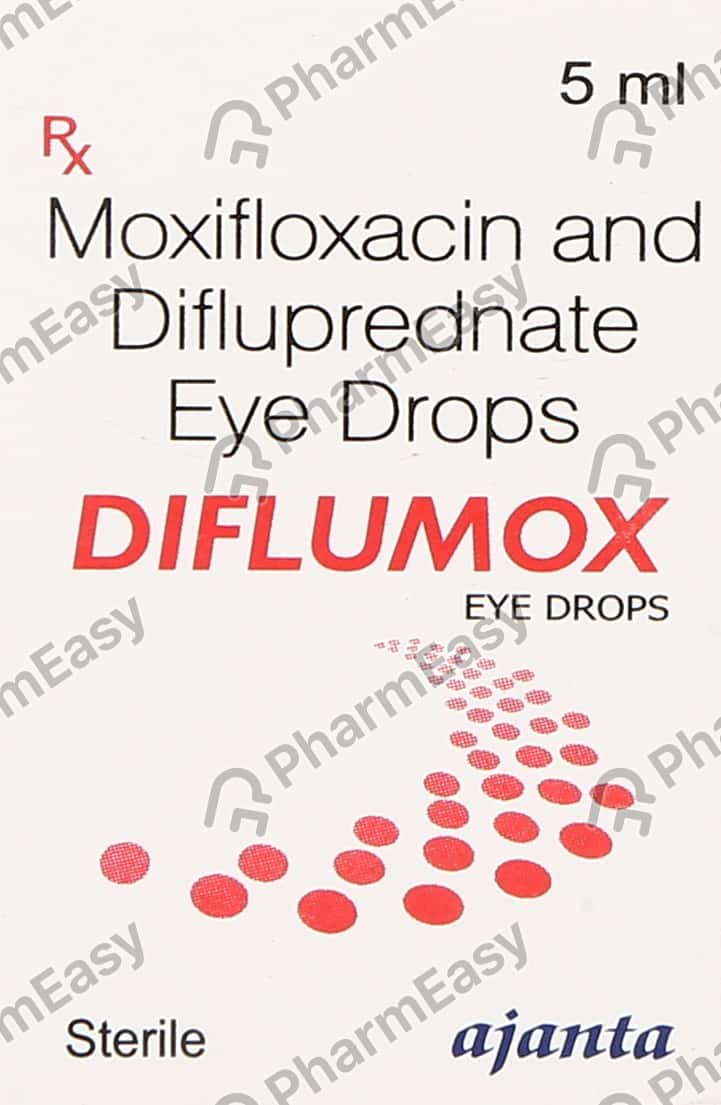Diflumox Bottle Of 5ml Eye Drops Uses, Side Effects, Price & Dosage