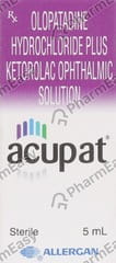 ACUPAT BOTTLE OF 5ML EYE DROPS