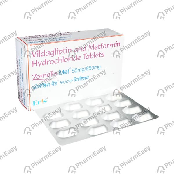 Zomelis Met 50/850mg Strip Of 10 Tablets