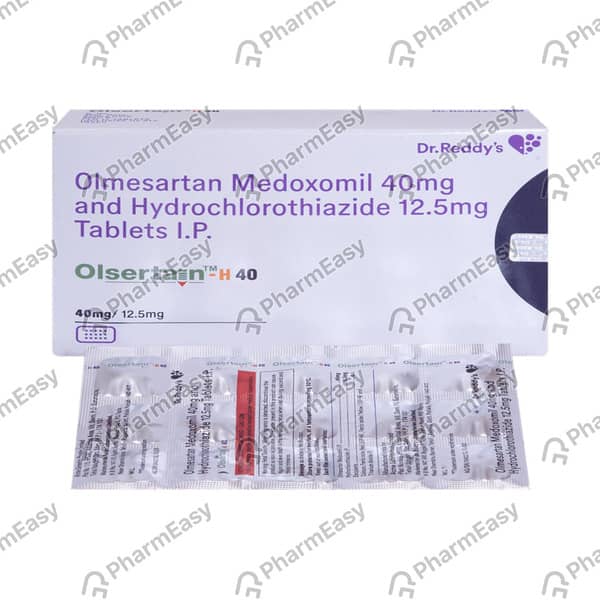 Olsertain H 40mg Bottle Of 30 Tablets