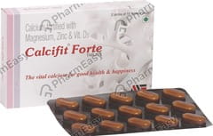 CALCIFIT FORTE STRIP OF 15 TABLETS