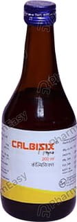 Calbisix Rose Flavour Bottle Of 200ml Syrup