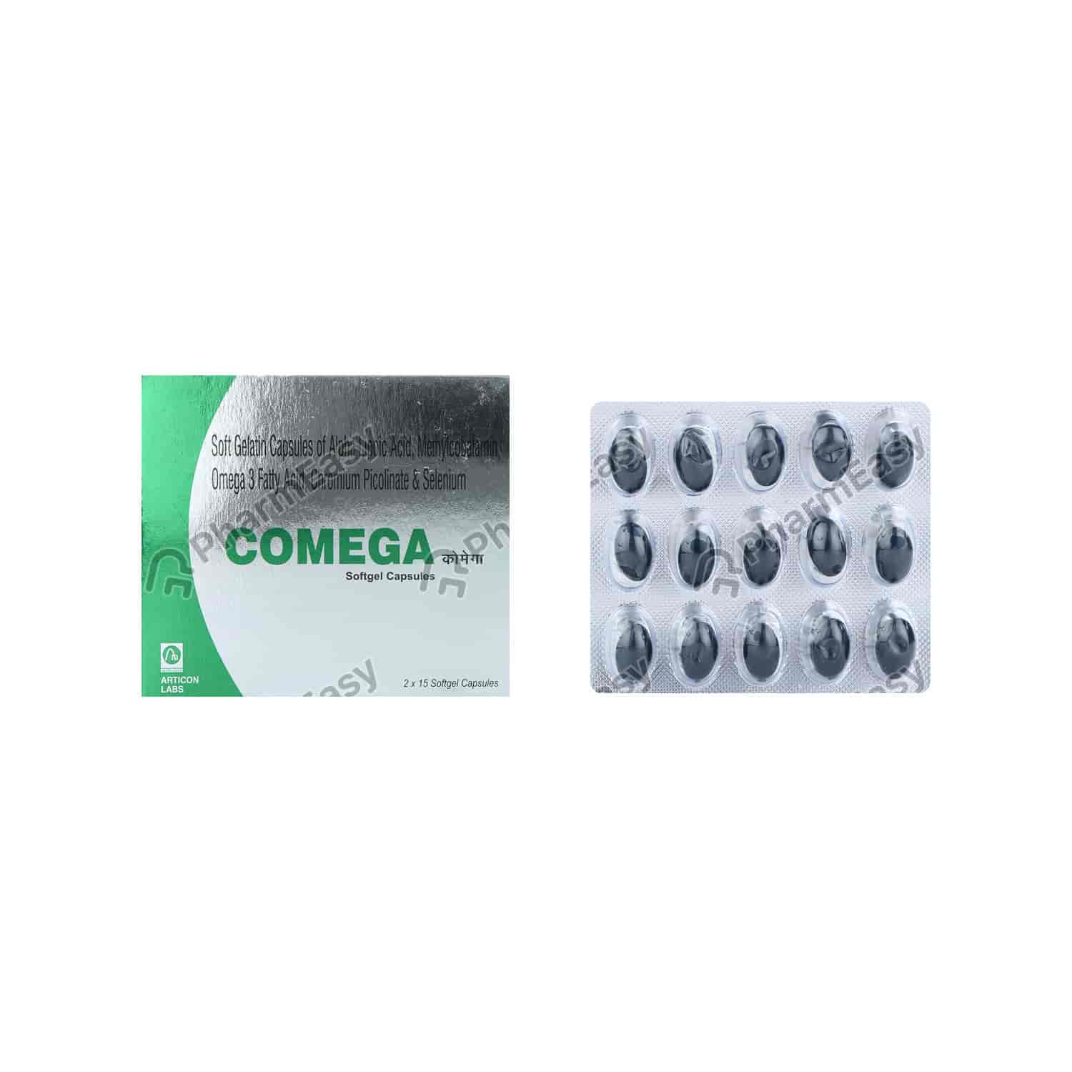 Buy Comega Cap Online at Flat 18 OFF* PharmEasy
