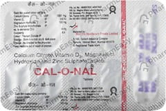 CAL O NAL STRIP OF 10 TABLETS