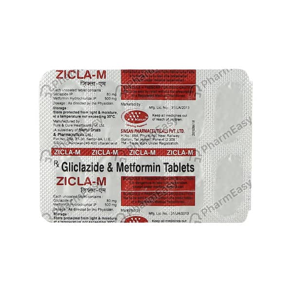 Zicla M Strip Of 10 Tablets