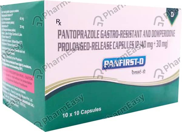 Panfirst D Strip Of 10 Capsules