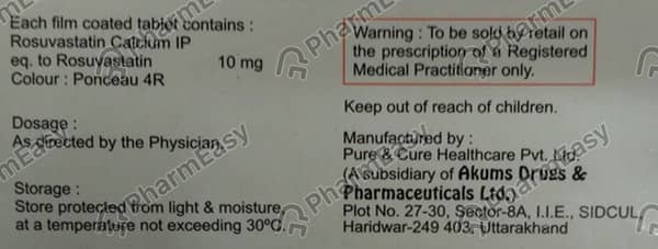 Rozfirst 10mg Tablet