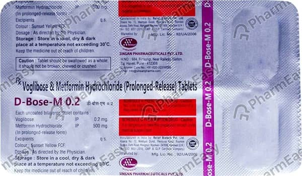 D Bose M 0.2mg Strip Of 10 Tablets