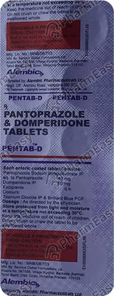 Pentab D Strip Of 10 Tablets