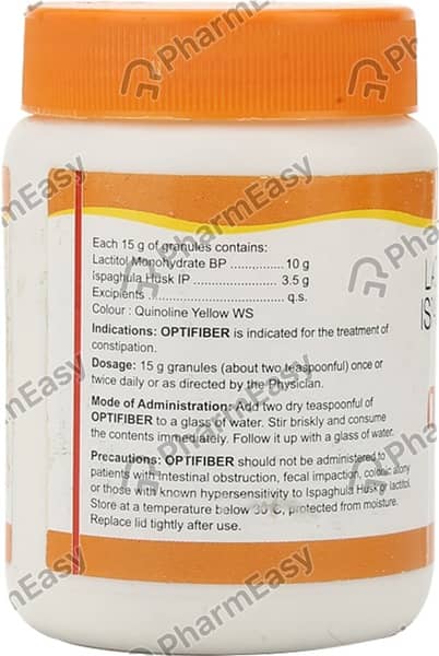 Optifiber Pineapple Flavour Bottle Of 90gm Granules
