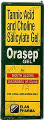 ORASEP BOTTLE OF 15ML MOUTH GEL