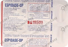 ESPIDASE DP STRIP OF 10 TABLETS