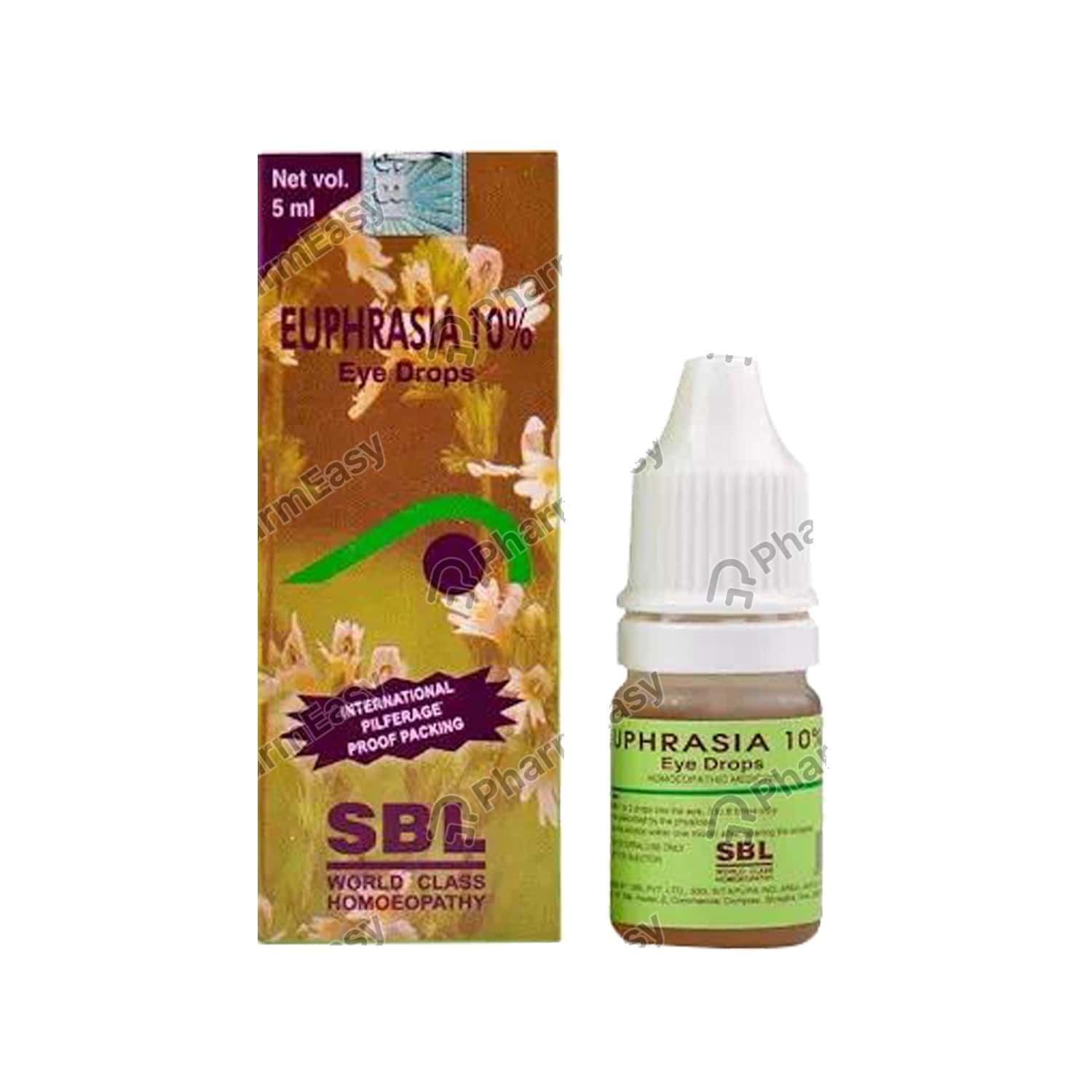 EUPHRASIA EYE DROPS 10ML SBL