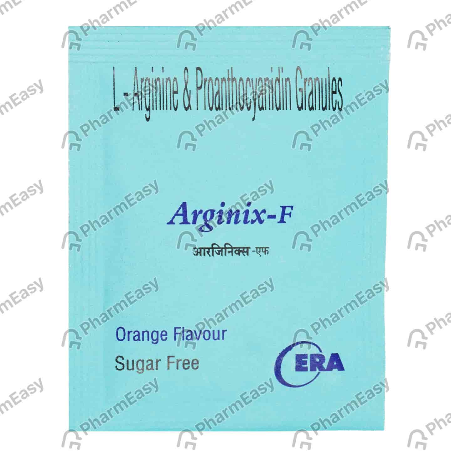 Arginix F Orange Flavour Sugar Free Sachet Of 5gm Granules