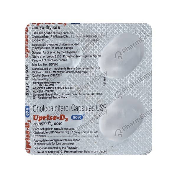 Uprise D3 60k Softgel Capsule