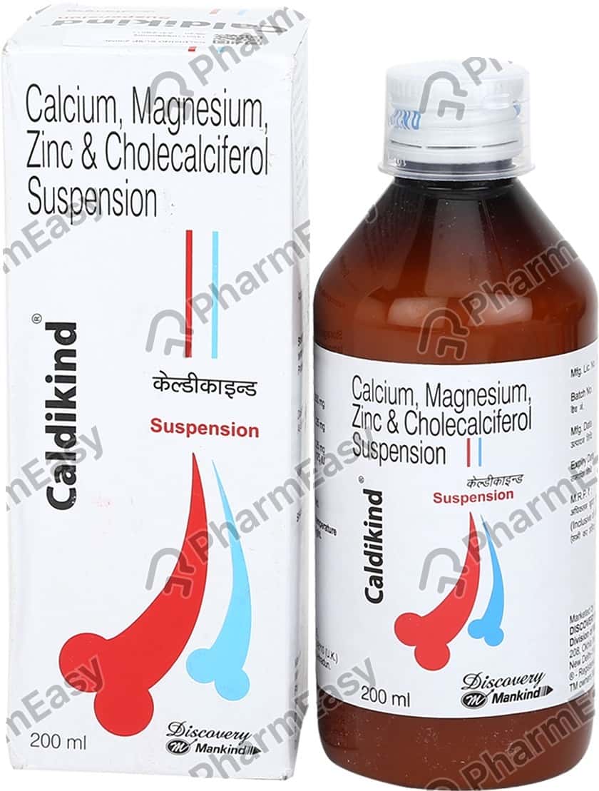 Buy Caldikind Bottle Of 200ml Suspension Online at Flat 15 OFF PharmEasy
