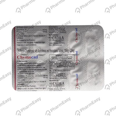 Chymocad Strip Of 10 Tablets