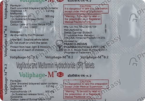 Voliphage M 0.2mg Strip Of 10 Tablets