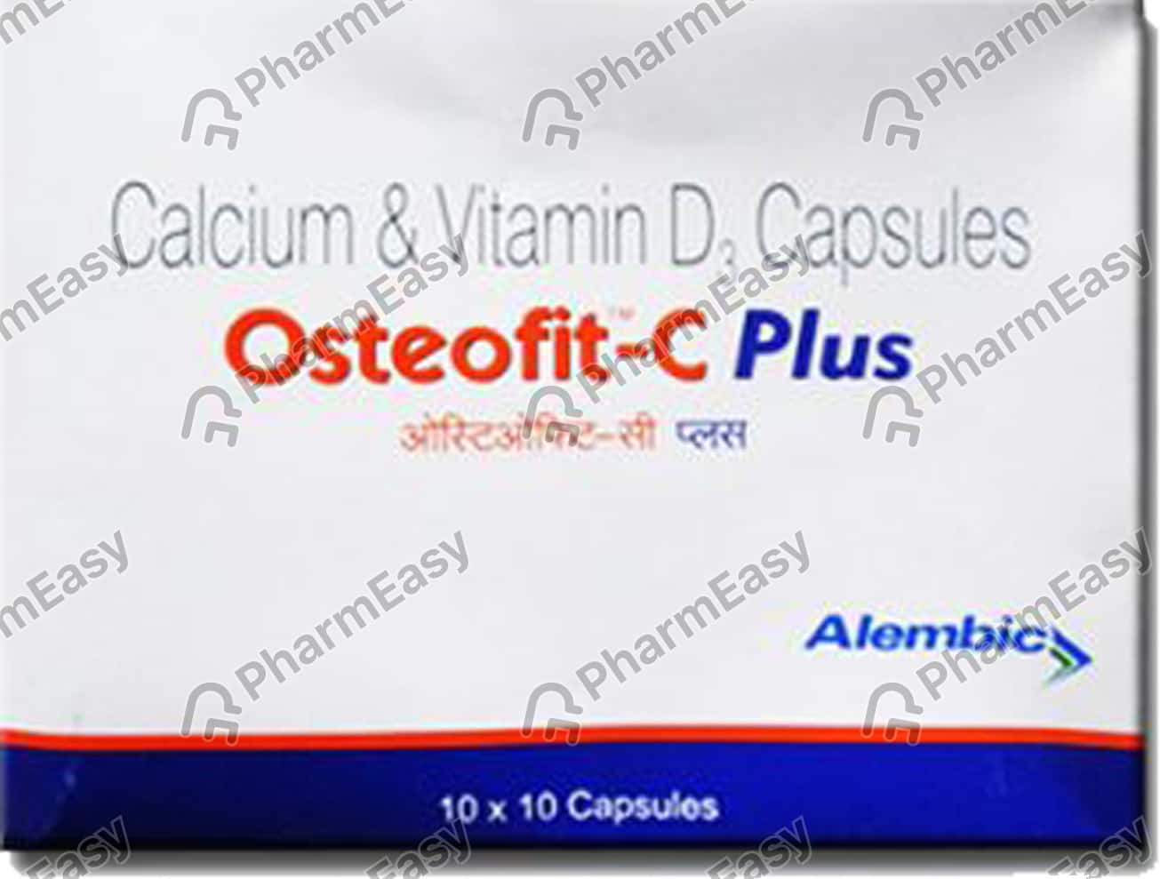 Osteofit C Plus Strip Of 10 Softgel Capsules