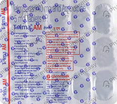 TELMA AM 40/5MG STRIP OF 15 TABLETS
