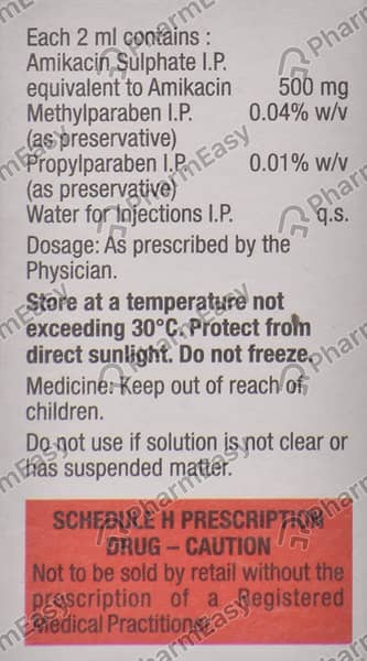 Alinfec 500mg Vial Of 2ml Injection