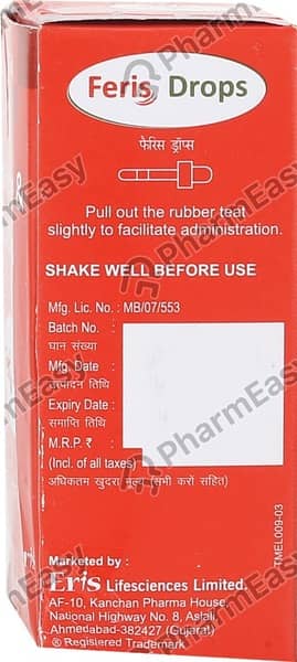 Feris Bottle Of 15Ml Oral Drops