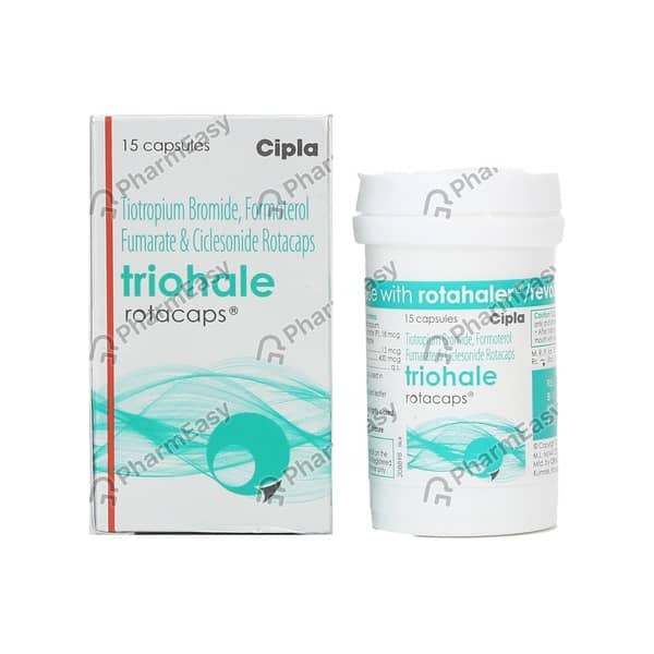 Triohale Rotacap Bottle Of 15 Inhalation Capsules