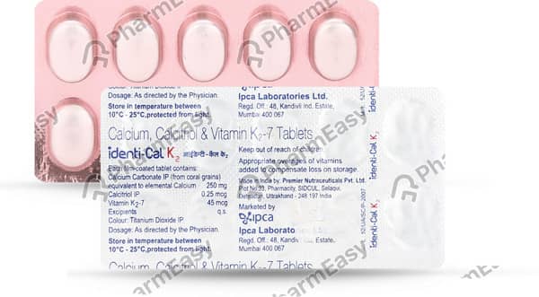 Identi Cal K2 Tablet