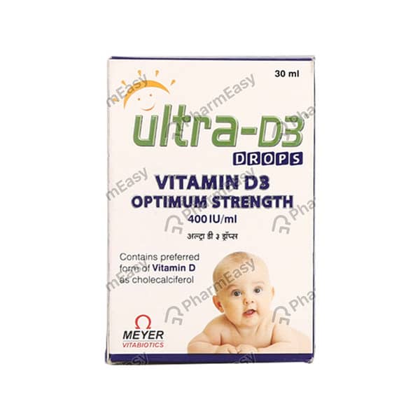 Ultra D3 400iu Bottle Of 30ml Drops
