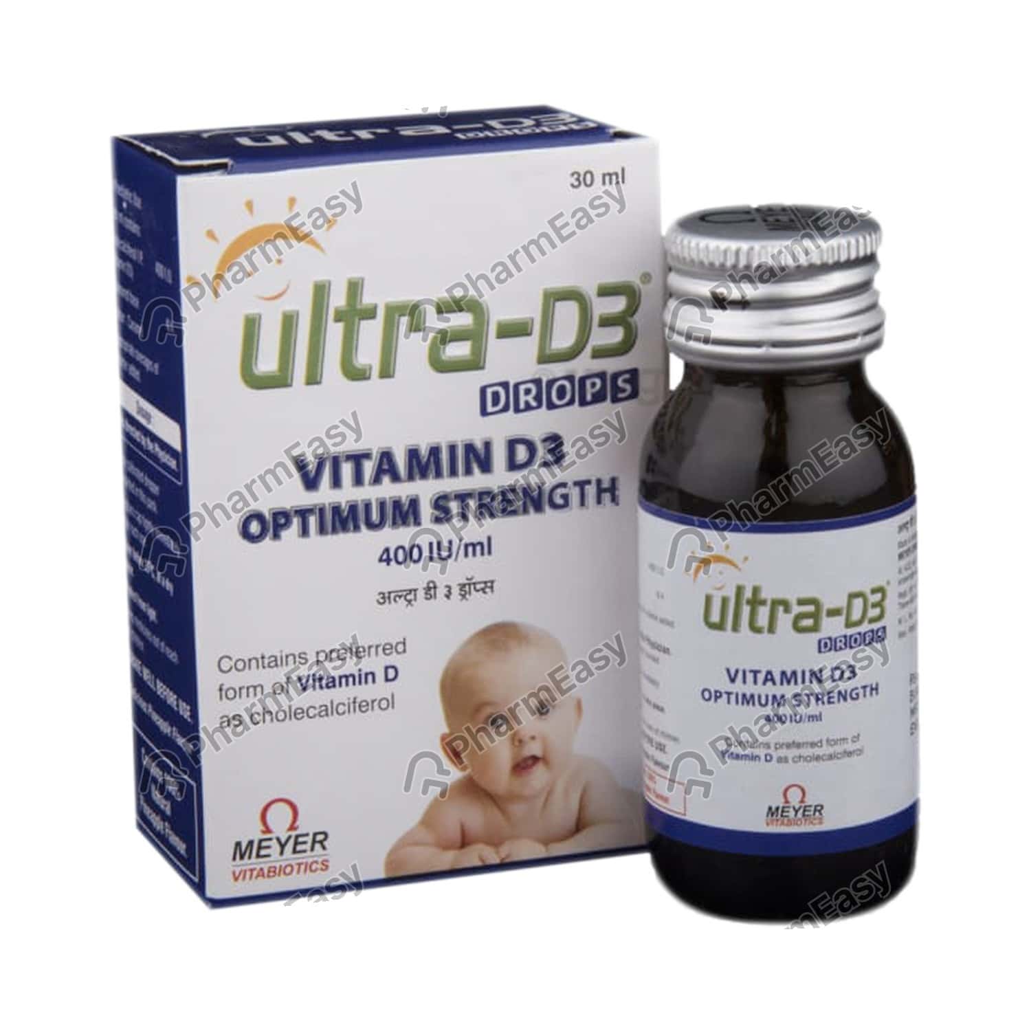 Buy Ultra D3 400 IU/ML Oral Drop (30) Online at Flat 15 OFF PharmEasy
