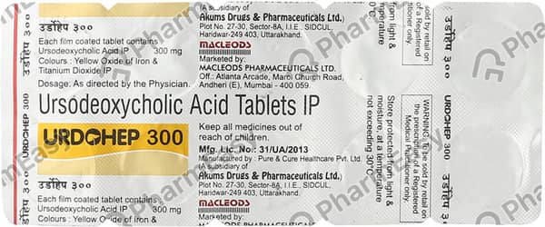 Urdohep 300mg Strip Of 10 Tablets
